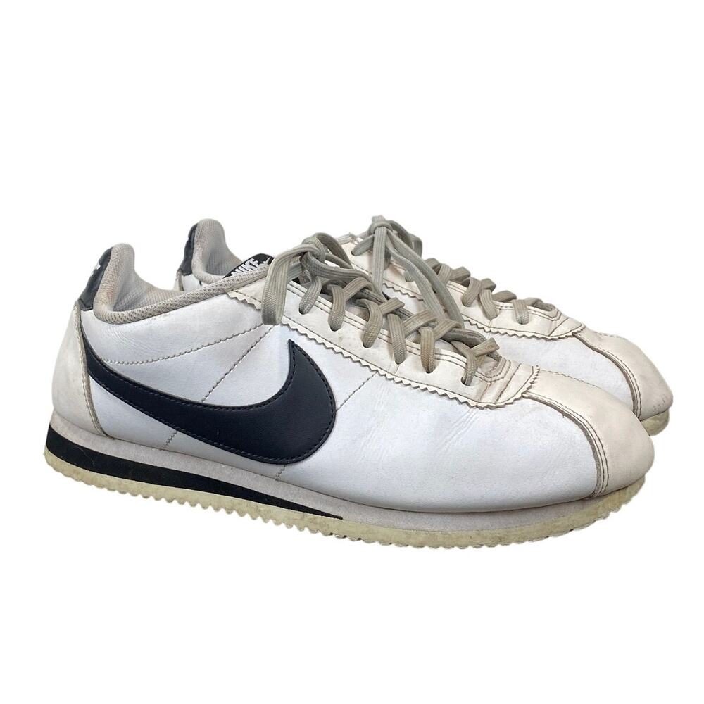 Nike Classic Cortez Leather Panda Sneakers Shoes Women's 8.5 Streetwear